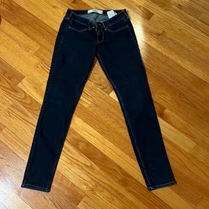 Hollister low waist skinny jeans